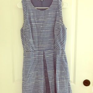 Gap Pinstriped Dress with Pockets